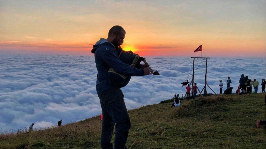 Double Huser Pokut Yaylası manzarası