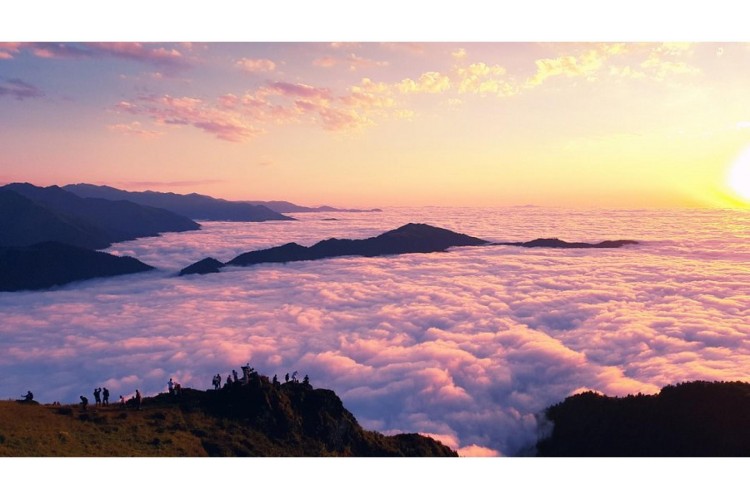 Huser Yaylası gün batımı