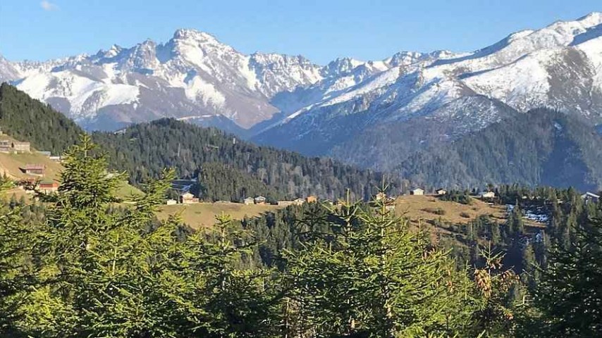 Pokut Yaylası bulut denizi manzarası